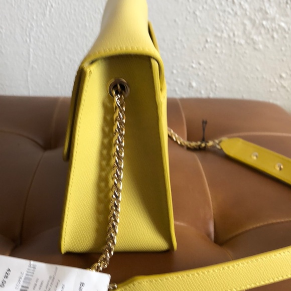 FURLA USA Metropolis S Shoulder Bag Yellow - Picture 5 of 8